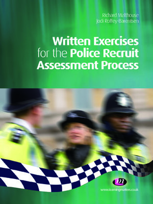 cover image of Written Exercises for the Police Recruit Assessment Process